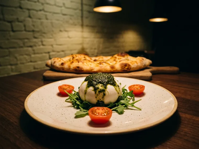Burrata ao Pesto